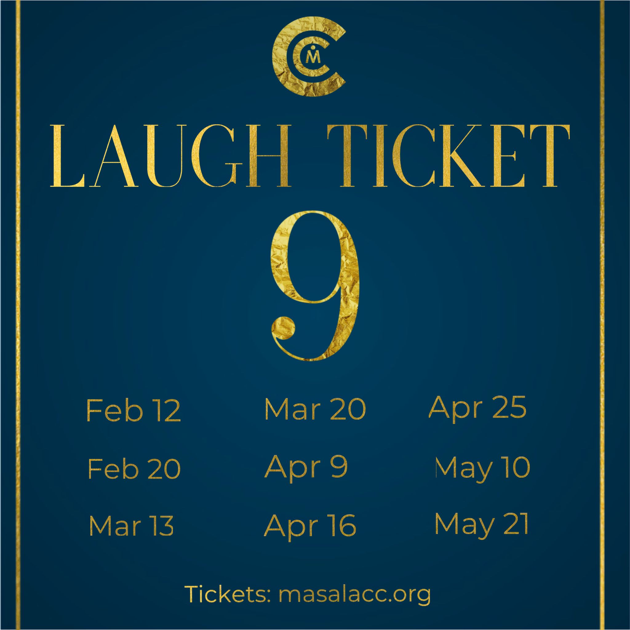 Laugh Ticket 9 Banner